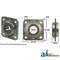 A & I Products Bearing, Flanged Disc; Round Bore, Re-Lubricatable 6" x6" x2" A-FD211RB-I - alternate 1